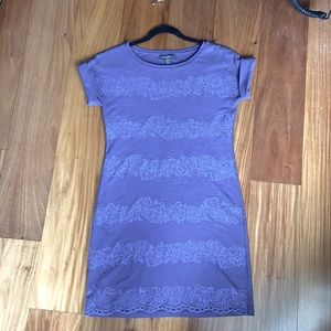 Sz XS Heather Blue T-shirt dress